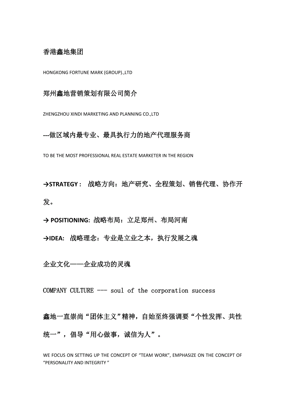 香港鑫地集团02(公司简介)_第1页
