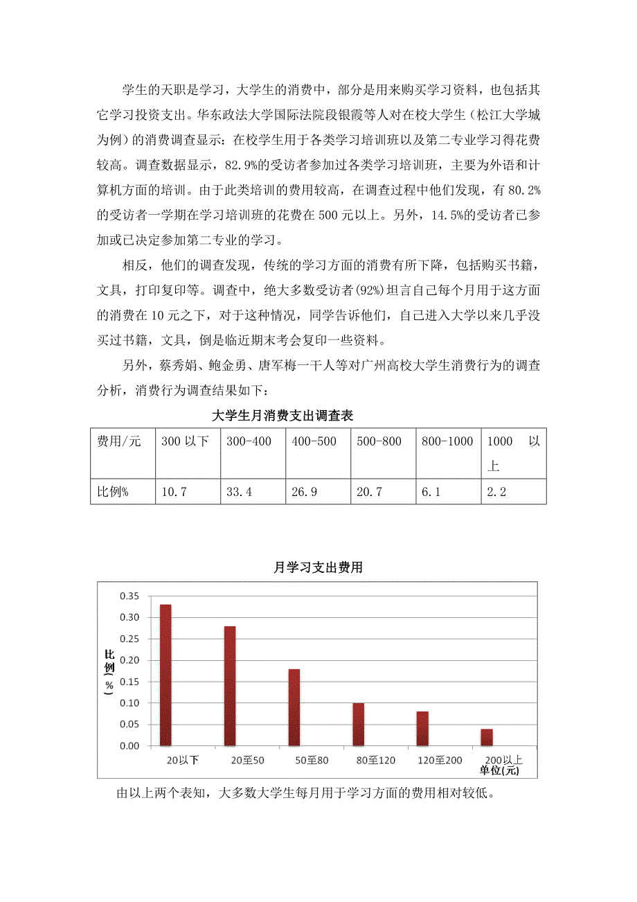 大学生消费行为与影响因素及其价值观_第2页