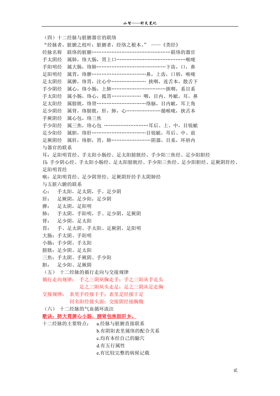 辽宁中医针灸----经络腧穴讲解_第2页