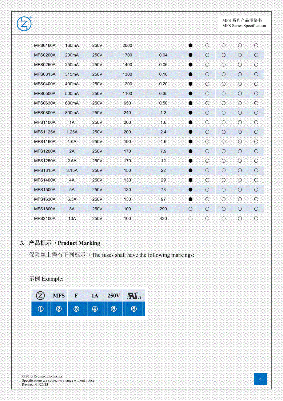 规格承认书Specificationforapproval_第4页