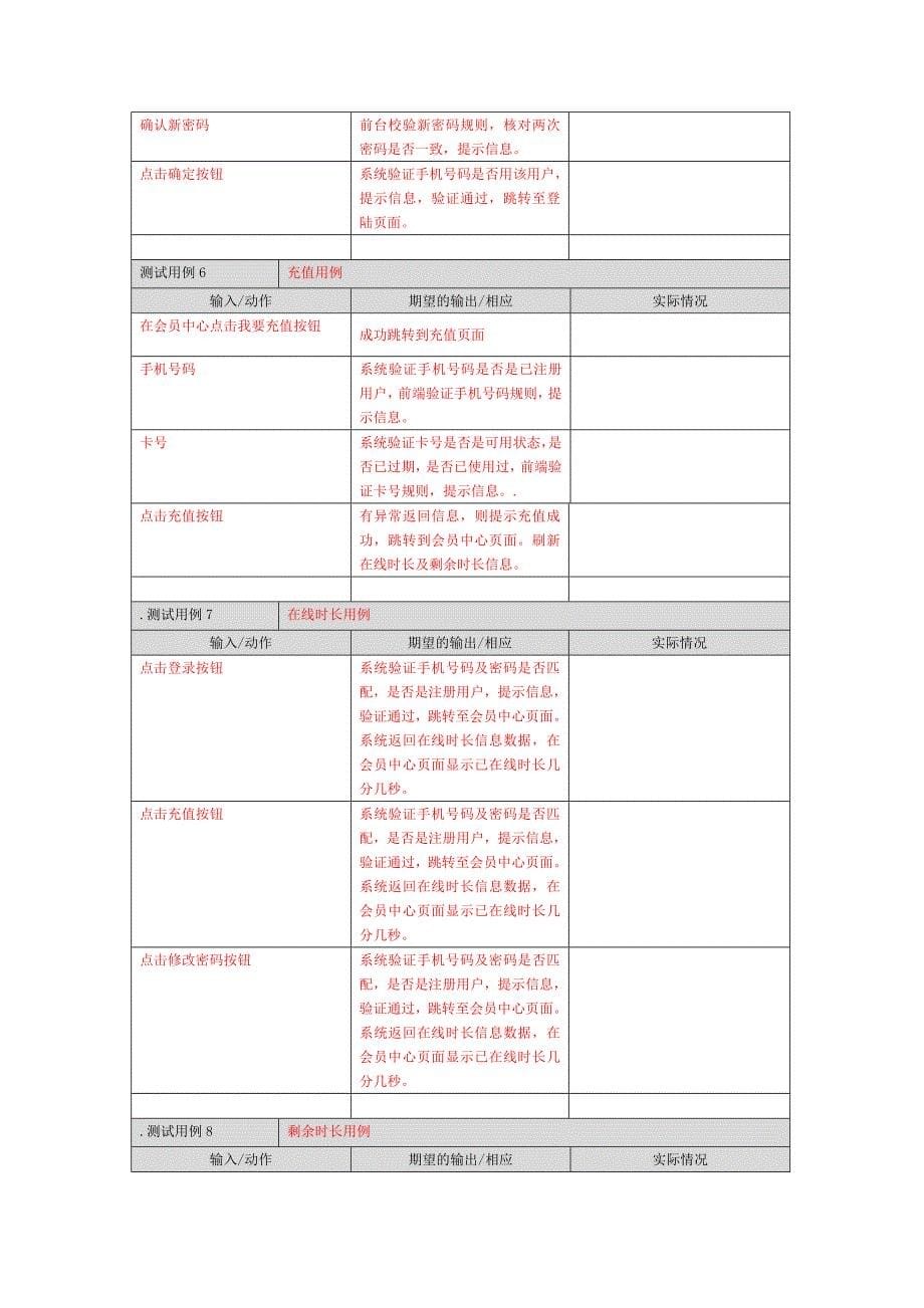 计费软件测试用例文档new_第5页