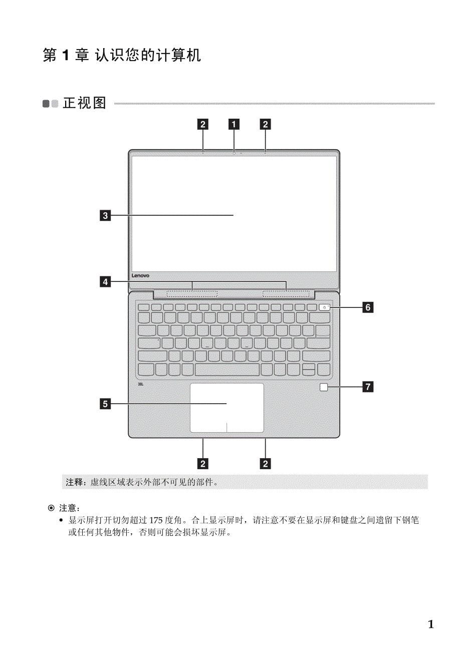Lenovo联想ideapad720S使用说明书_第5页