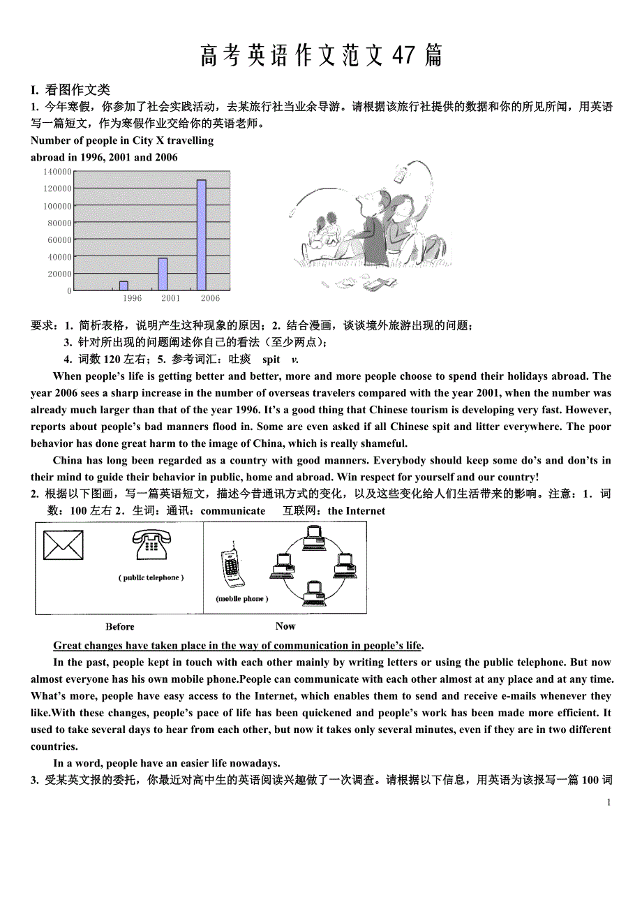 高考英语作文范文_第1页