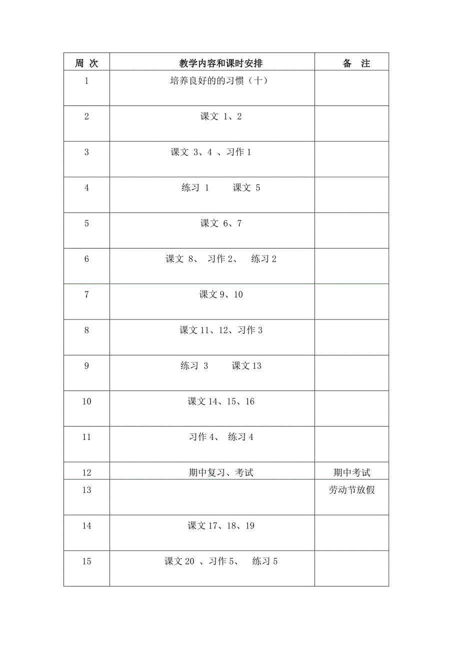 五年级下语文家学科教学计划_第3页