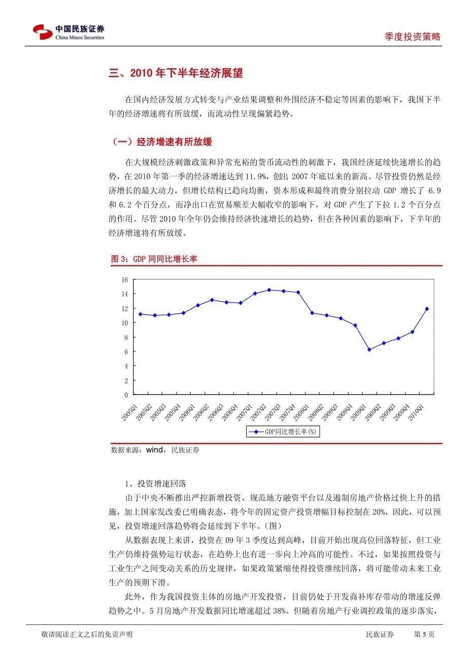 策略研究报告( A 股市场季投资策略_第5页