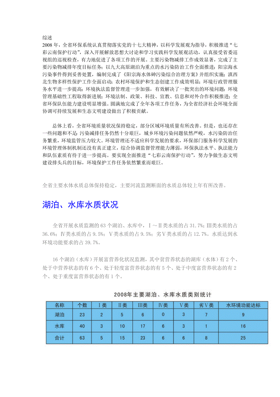 云南省环境公报2009_第1页