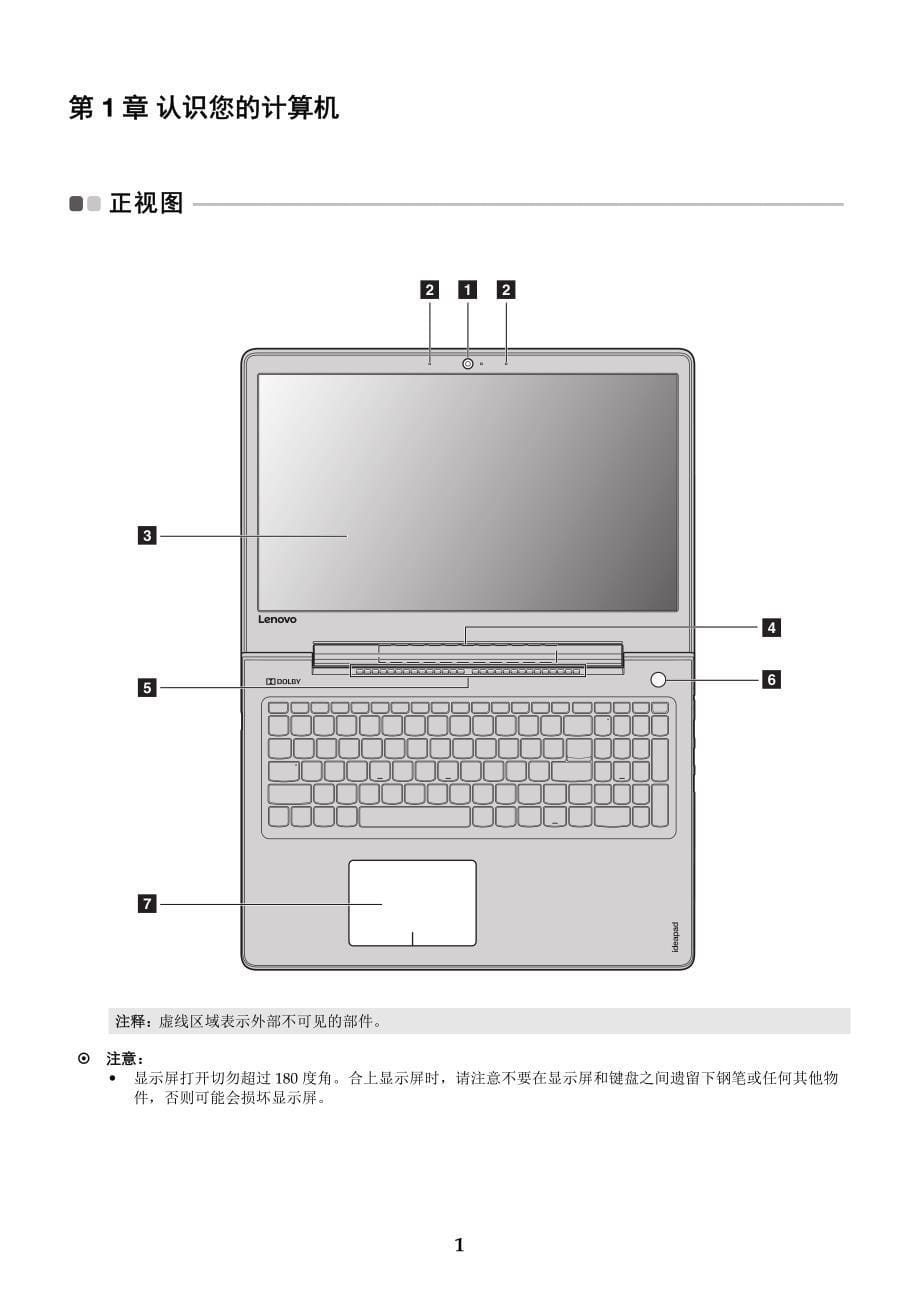 Lenovo联想ideapad310S-15ISK使用说明书_第5页