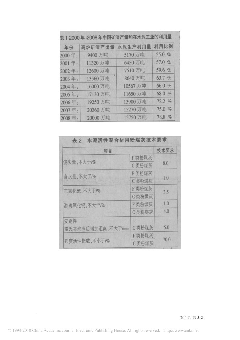 水泥行业如何利用矿渣和粉煤灰发展循环经济_第4页