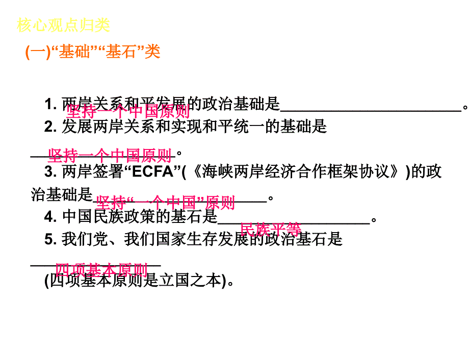 核心观点归类—思品—教科版_第4页