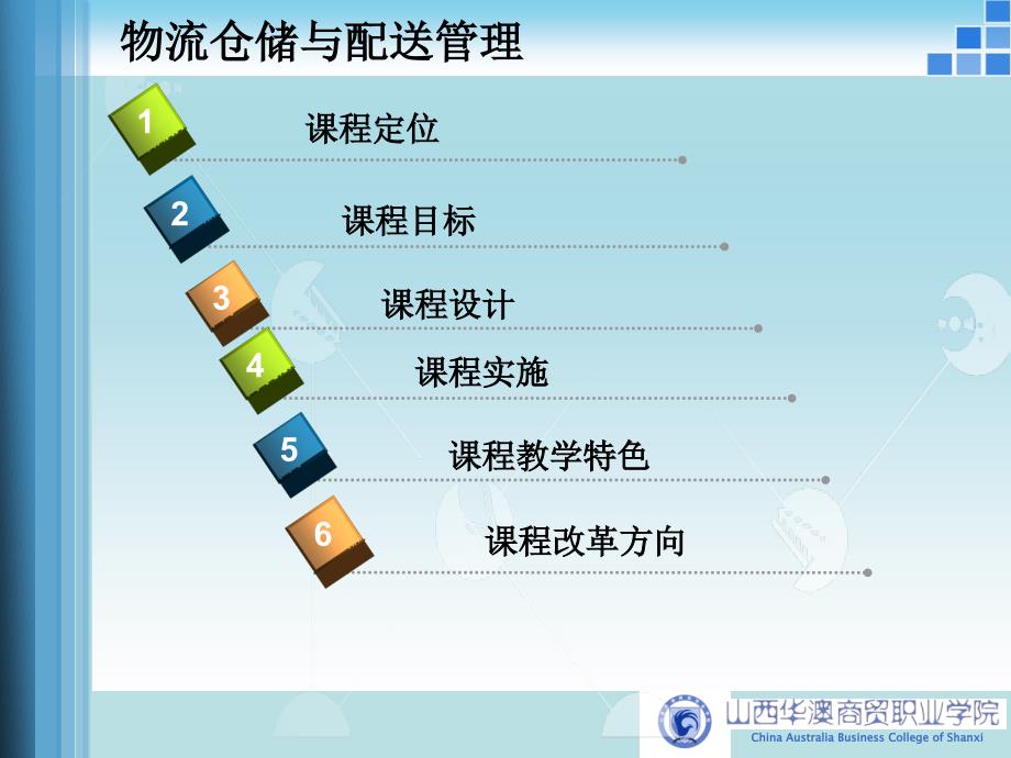 物流仓配管理说课稿_第2页