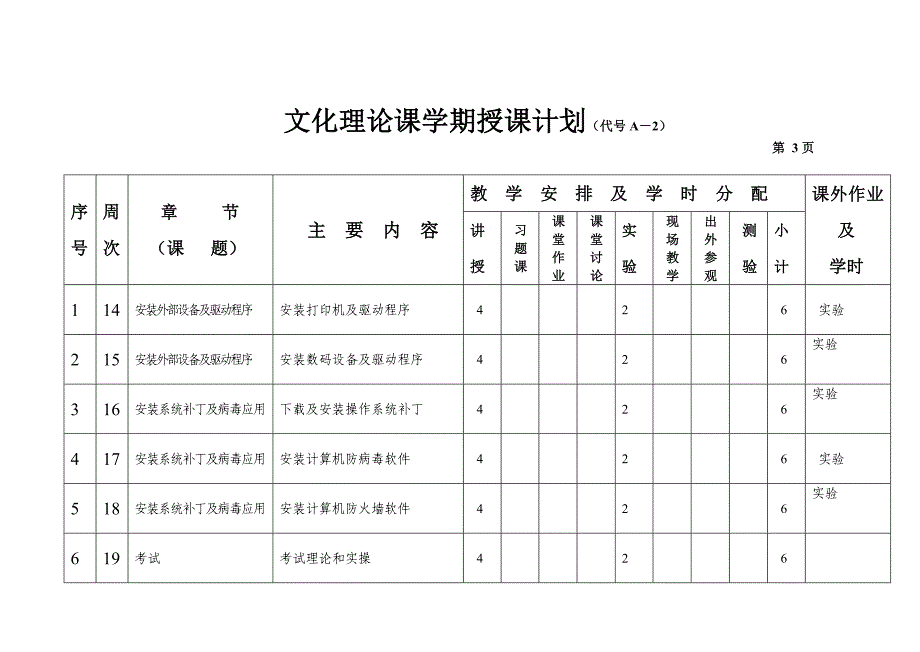 授课计划主页(计算机)_第3页