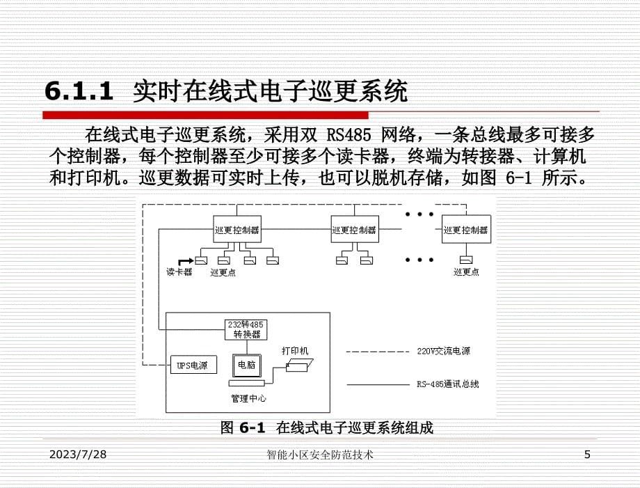 智能小区安全防范系统 教学课件 林火养 智能小区安全防范技术 第6章_第5页