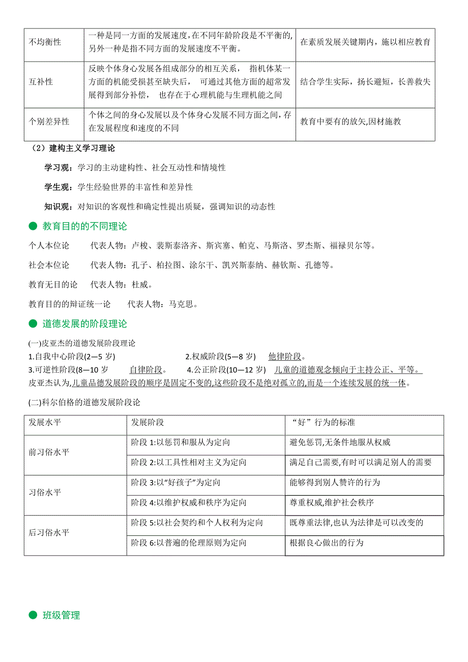 《教育教学知识与能力》复习资料1_第4页