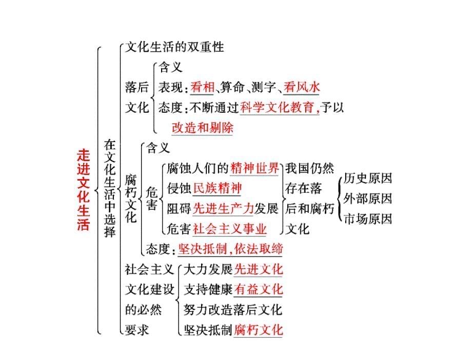 2012年文化生活第四单元复习课件_第5页