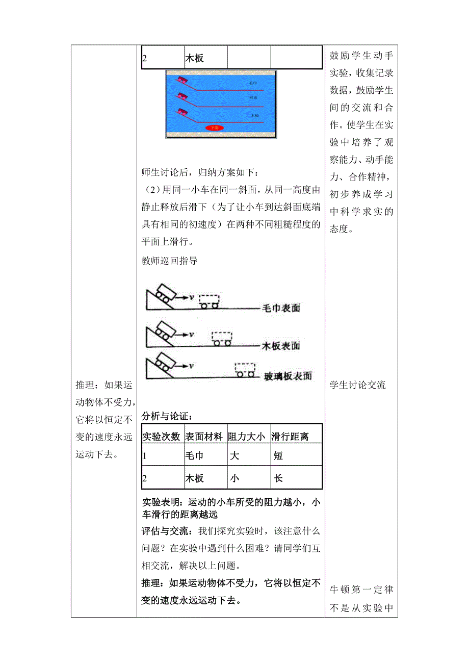 第一节 牛顿第一定律  1课时  新授课_第3页