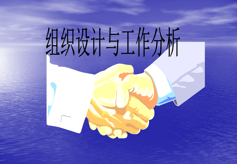 组织设计与工作分析总复习_第1页