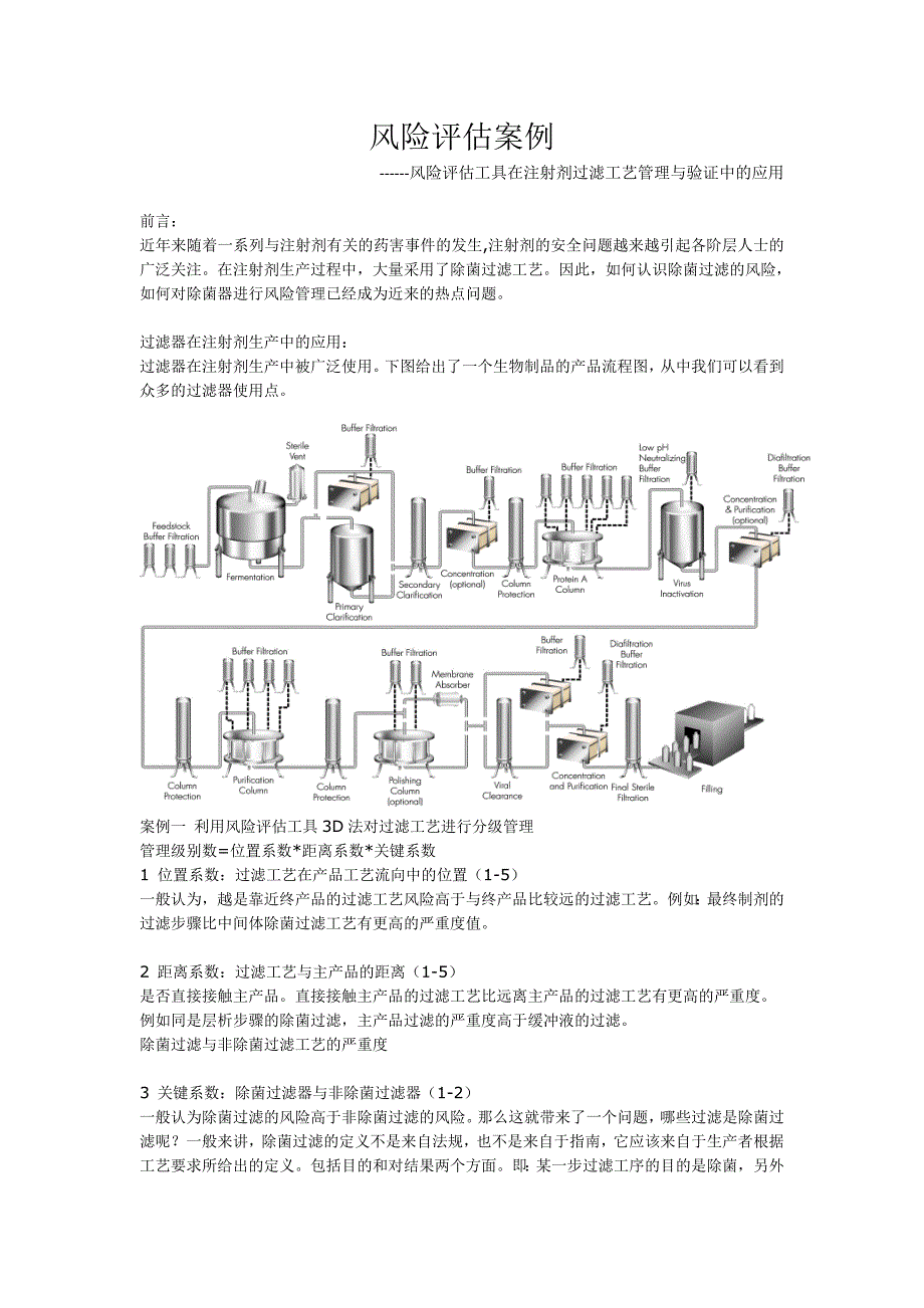 过滤工艺的风险评估案例_第1页