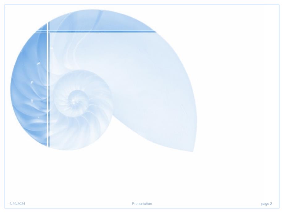 蓝色海螺-风格图案ppt模板.ppt_第2页