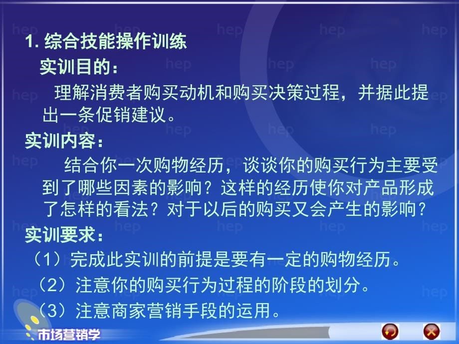 消费者购买行为分析实训_第5页