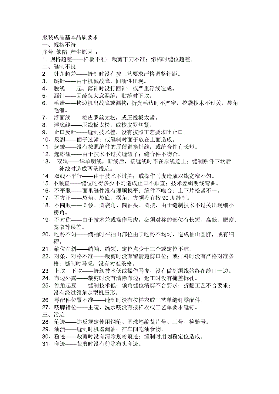 羽绒服质量检查基本细节_第1页
