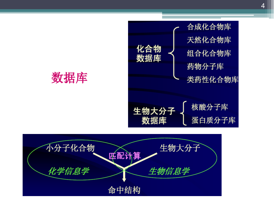 第五章_药物发现的虚拟筛选方法课件_第4页