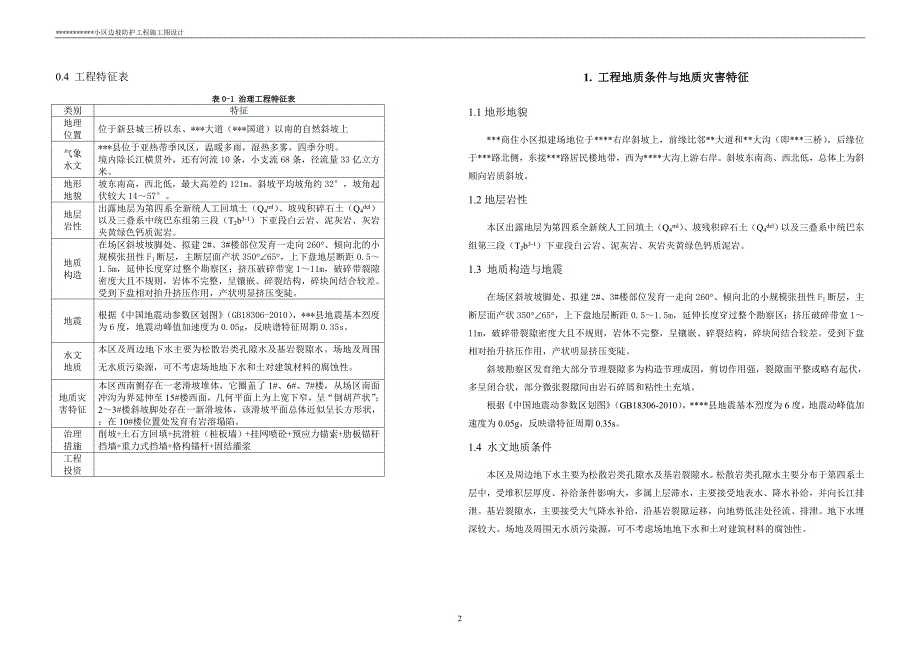 边坡工程设计报告--样例_第4页