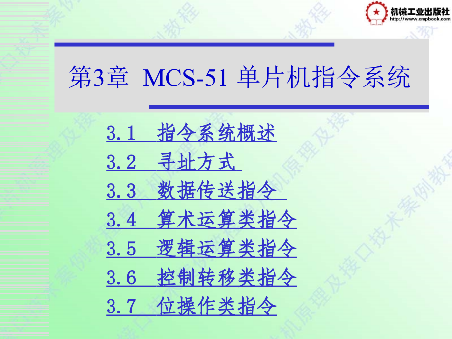 单片机指令系统 ppt_第1页