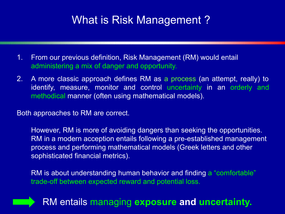 Risk Management Selected Concepts - International ：风险管理选择的概念-国际_第4页