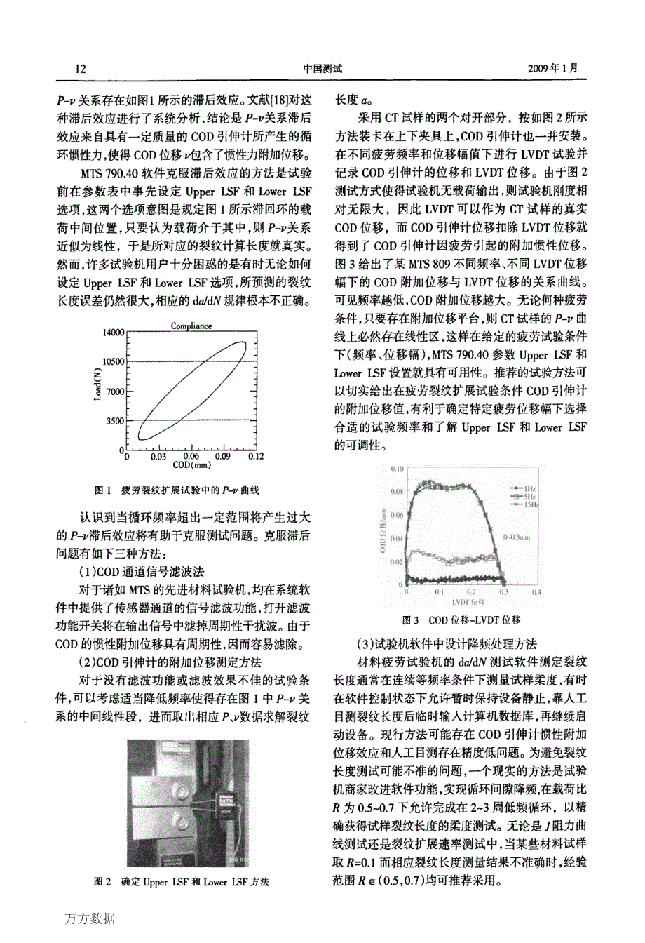 金属材料断裂力学柔度测试技术的问题与发展_第4页