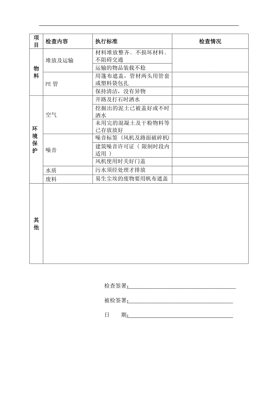 施工安全检查表_第2页