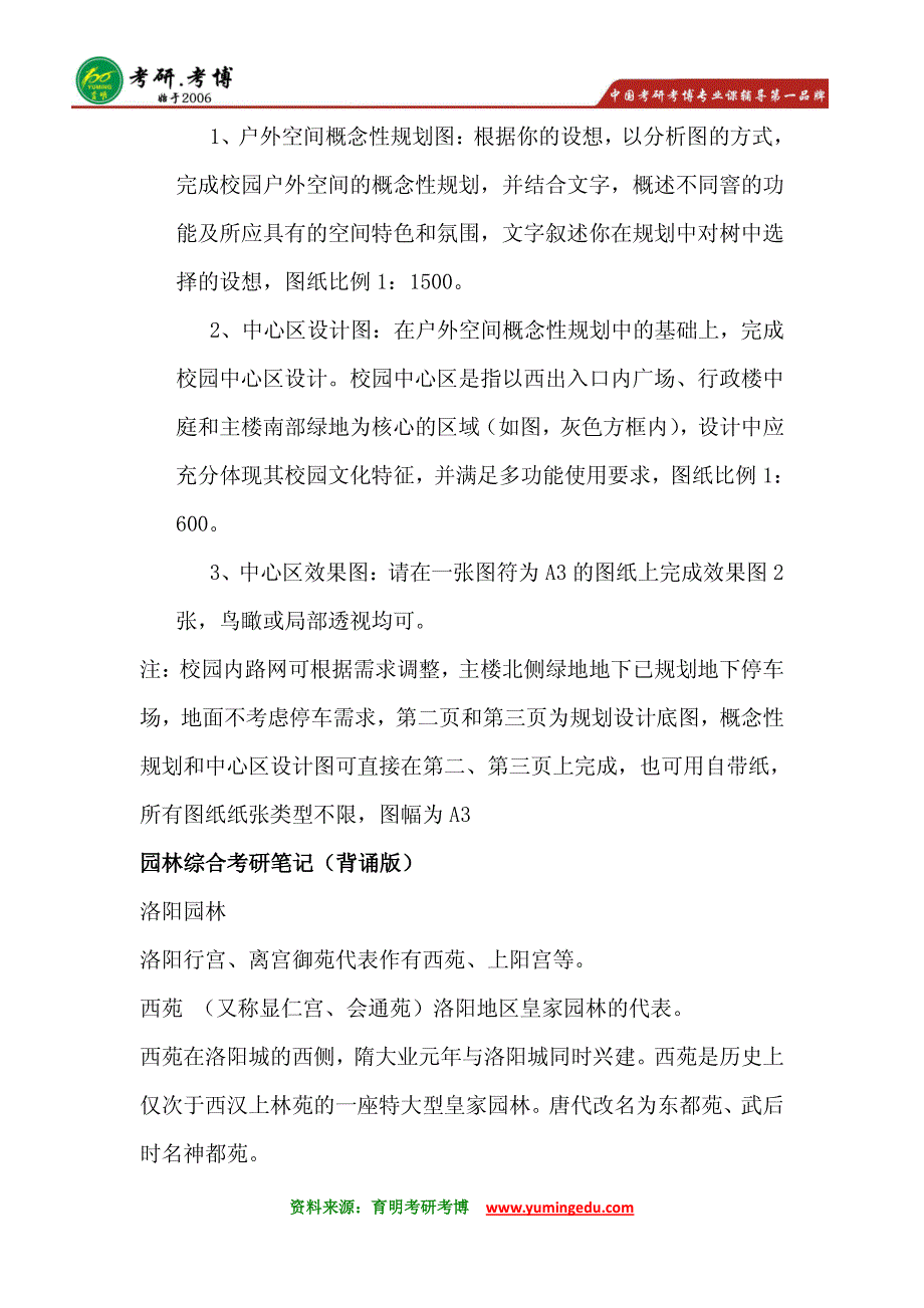 2016年北京林业大学风景园林专业专硕考研分数线历年考研历年真题考研专业课考研资料考研考研读书笔记8_第2页