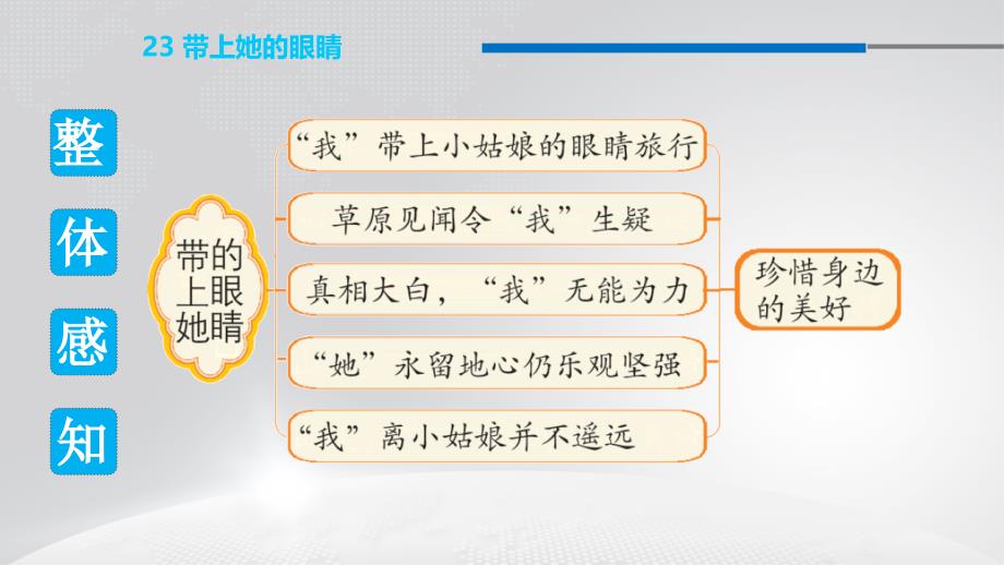 人教部编版七年级语文下册课件：23 带上她的眼睛 (共14张)_第4页