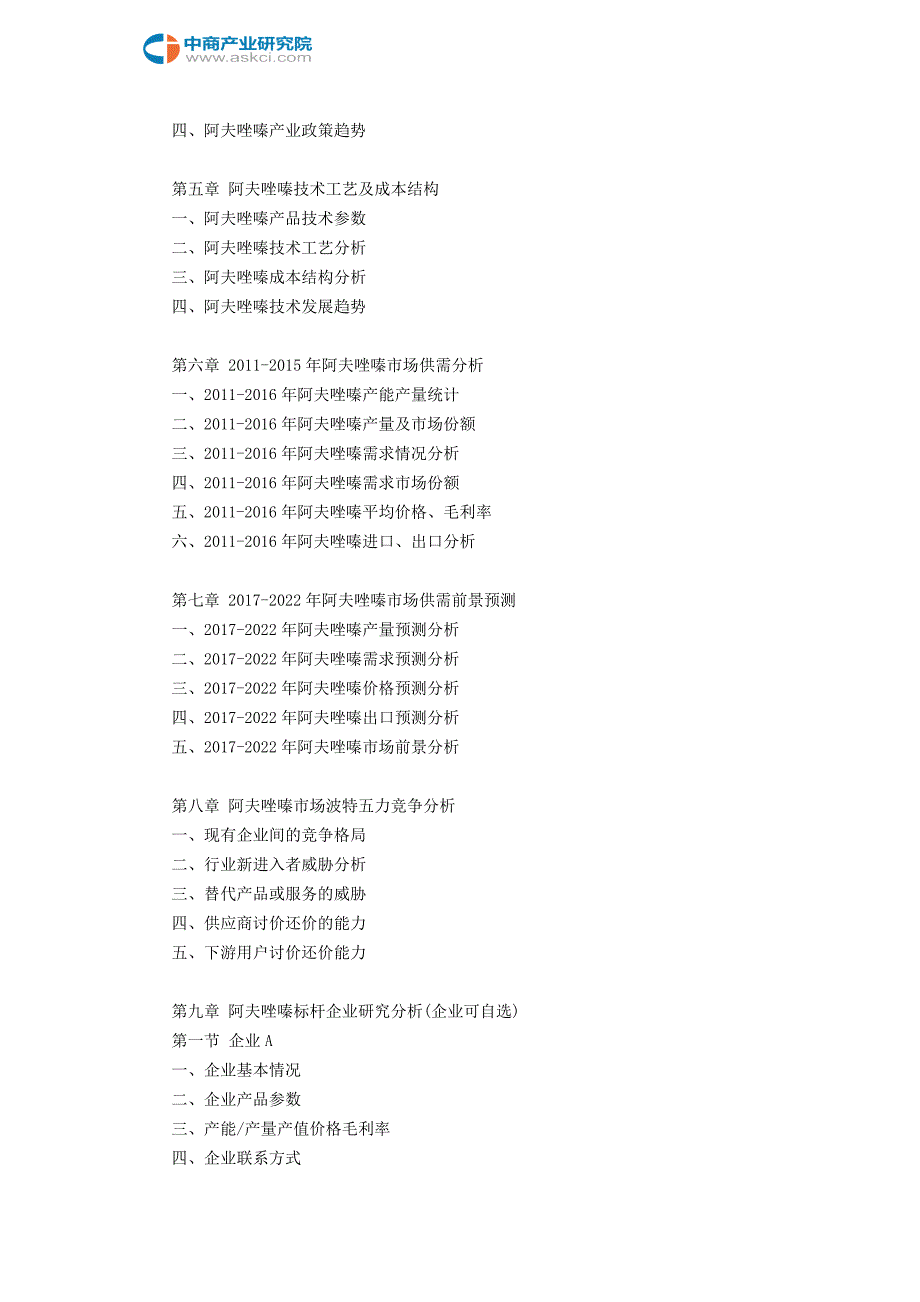 阿夫唑嗪行业研究报告_第4页