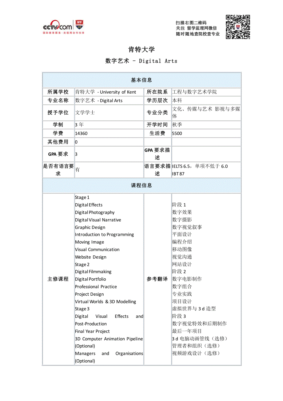 肯特大学数字艺术本科_第1页