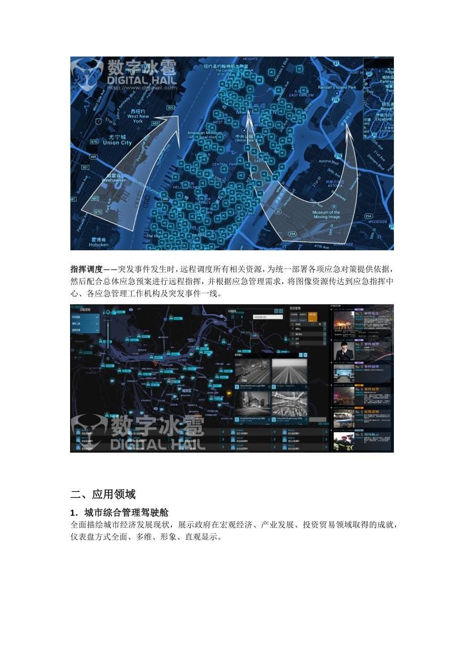智慧城市大数据可视化系统终版_第5页