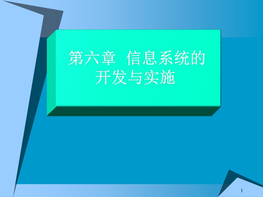 信息系统的开发与实施_第1页