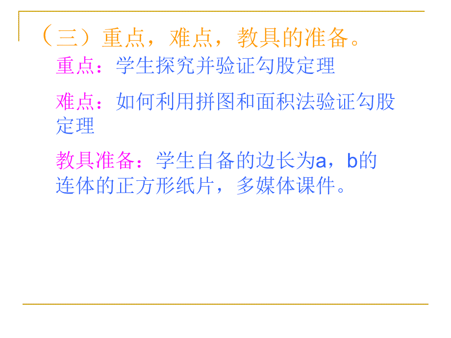 勾股定理 说课课件(二)_第4页