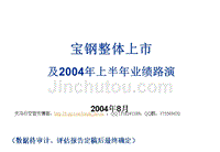 国内某钢铁企业咨询报告