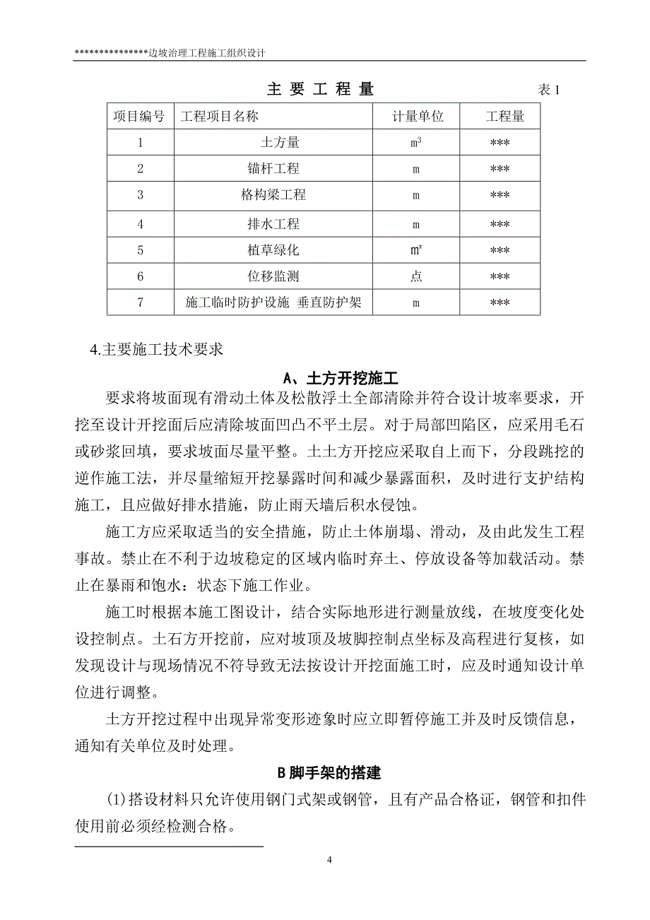 边坡治理工程施工组织设计_第4页