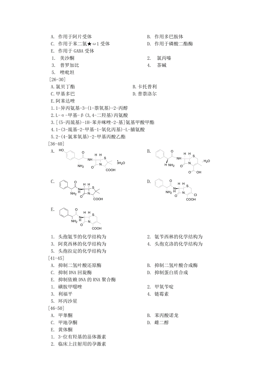 药物化学总复习_第4页