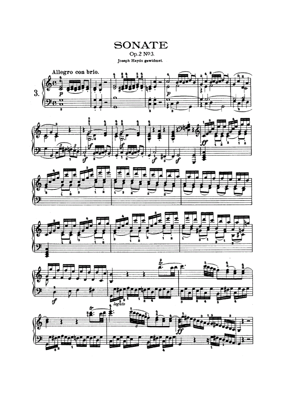 贝多芬-第三钢琴奏鸣曲op2-3_第1页