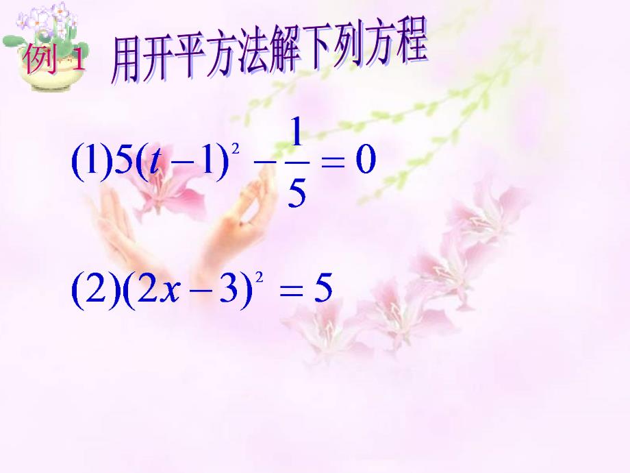 【初中数学课件】一元二次方程的解法（1）ppt课件_第4页