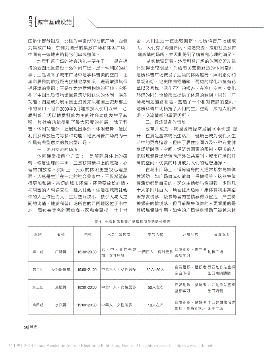 城市广场社会功能的拓展_以北京地质科普广场为例_第2页