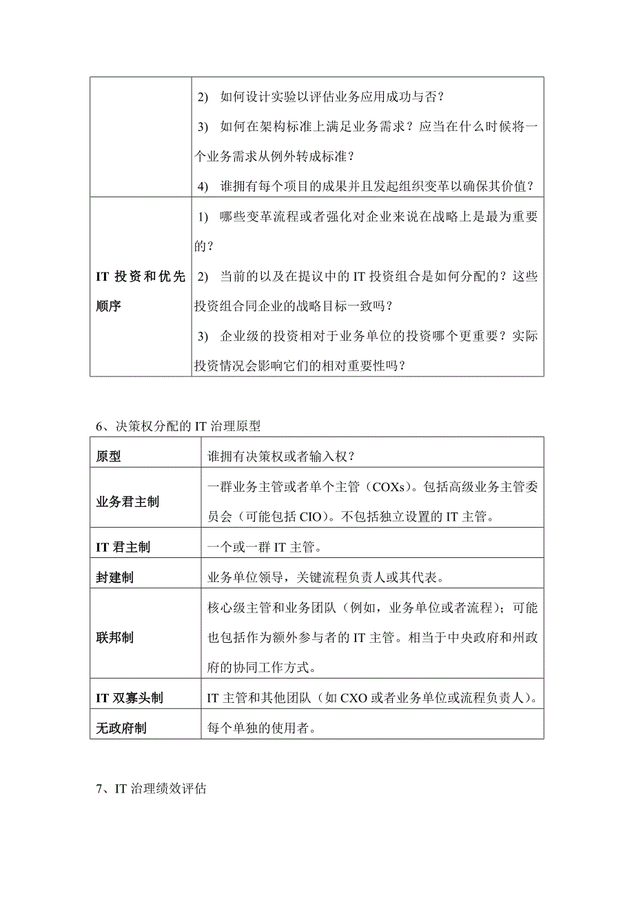 《it治理——一流绩效企业的it治理之道》读书笔记_第3页