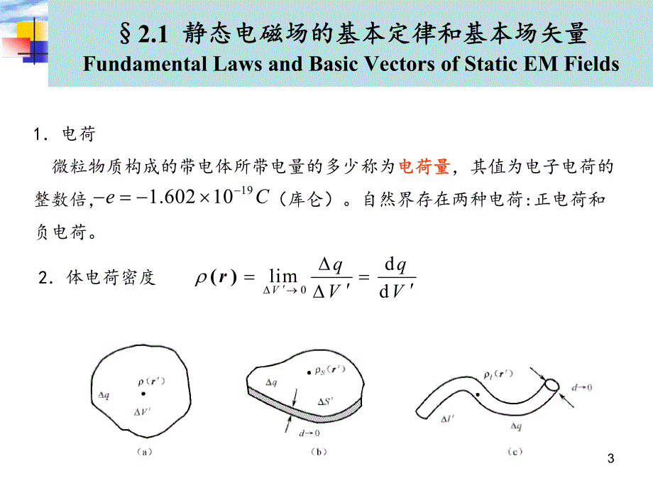 第2章-电磁场基本方程_第3页