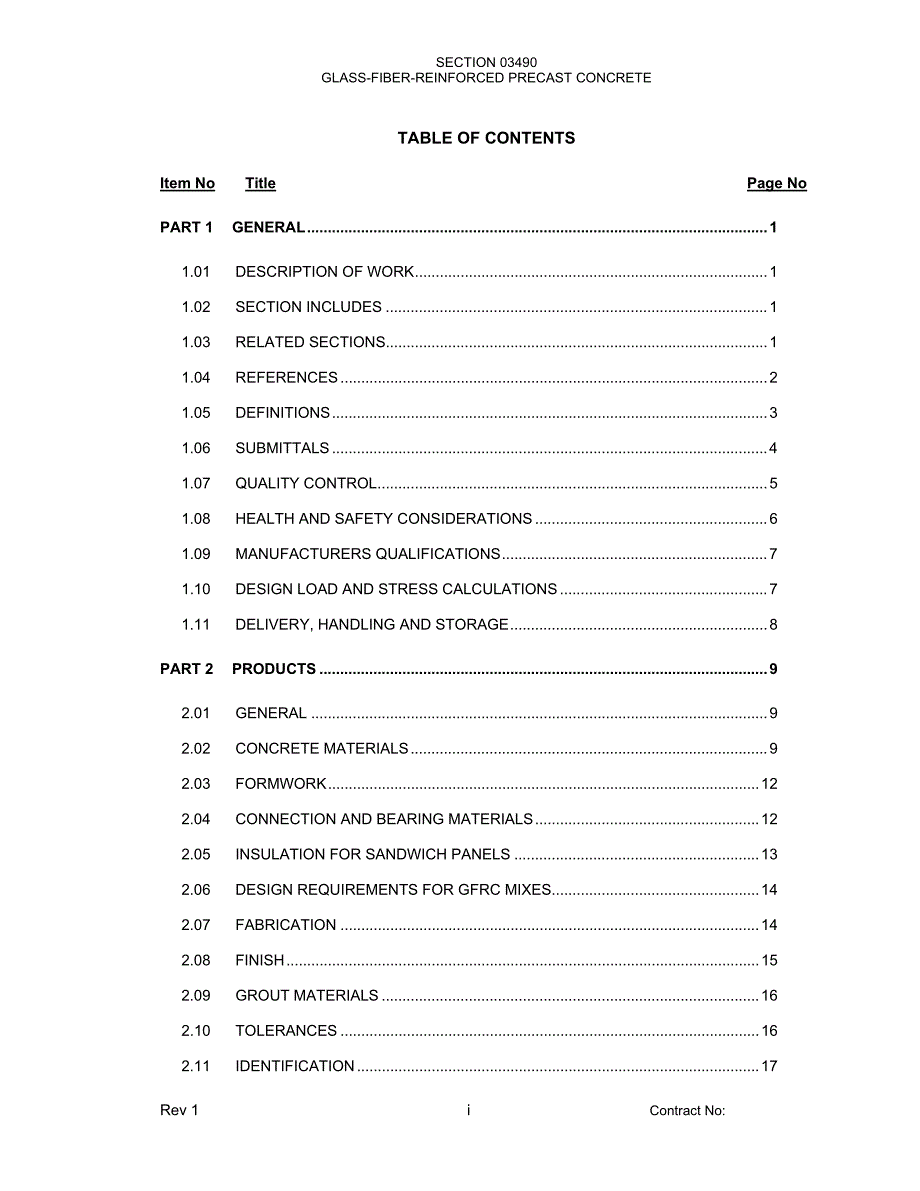 沙特皇家管委会规范03490 Glass-Fiber-Reinforced Precast Concrete玻璃钢预制混凝土_第2页