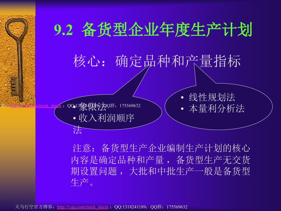 备货型企业年度生产计划_第1页