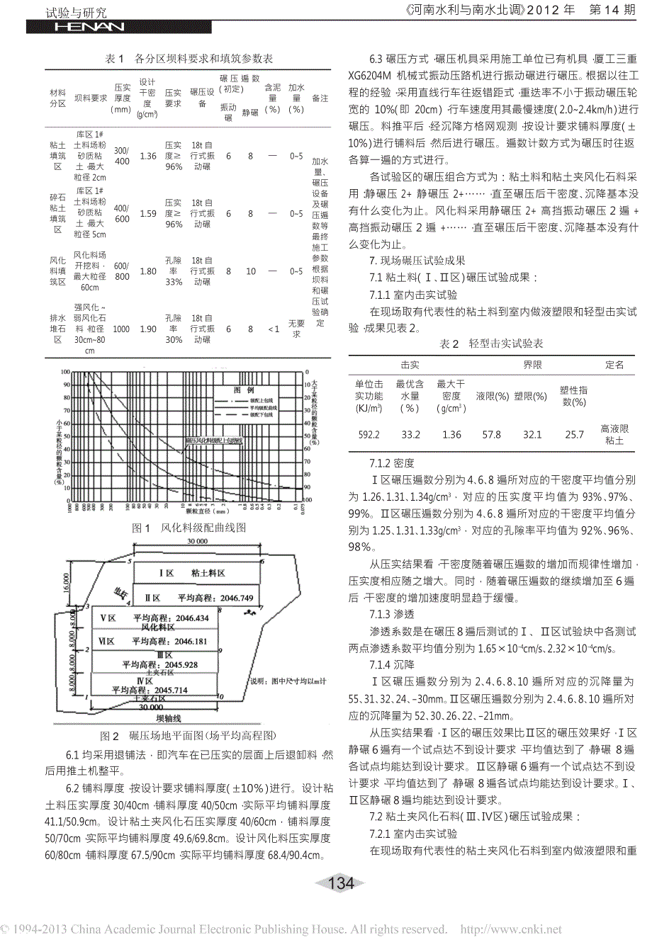 土石坝现场碾压试验_第2页