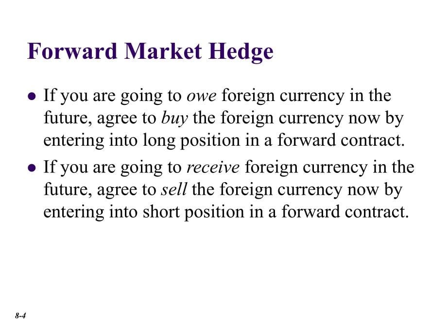 Money Market Hedge：货币市场套期保值_第5页