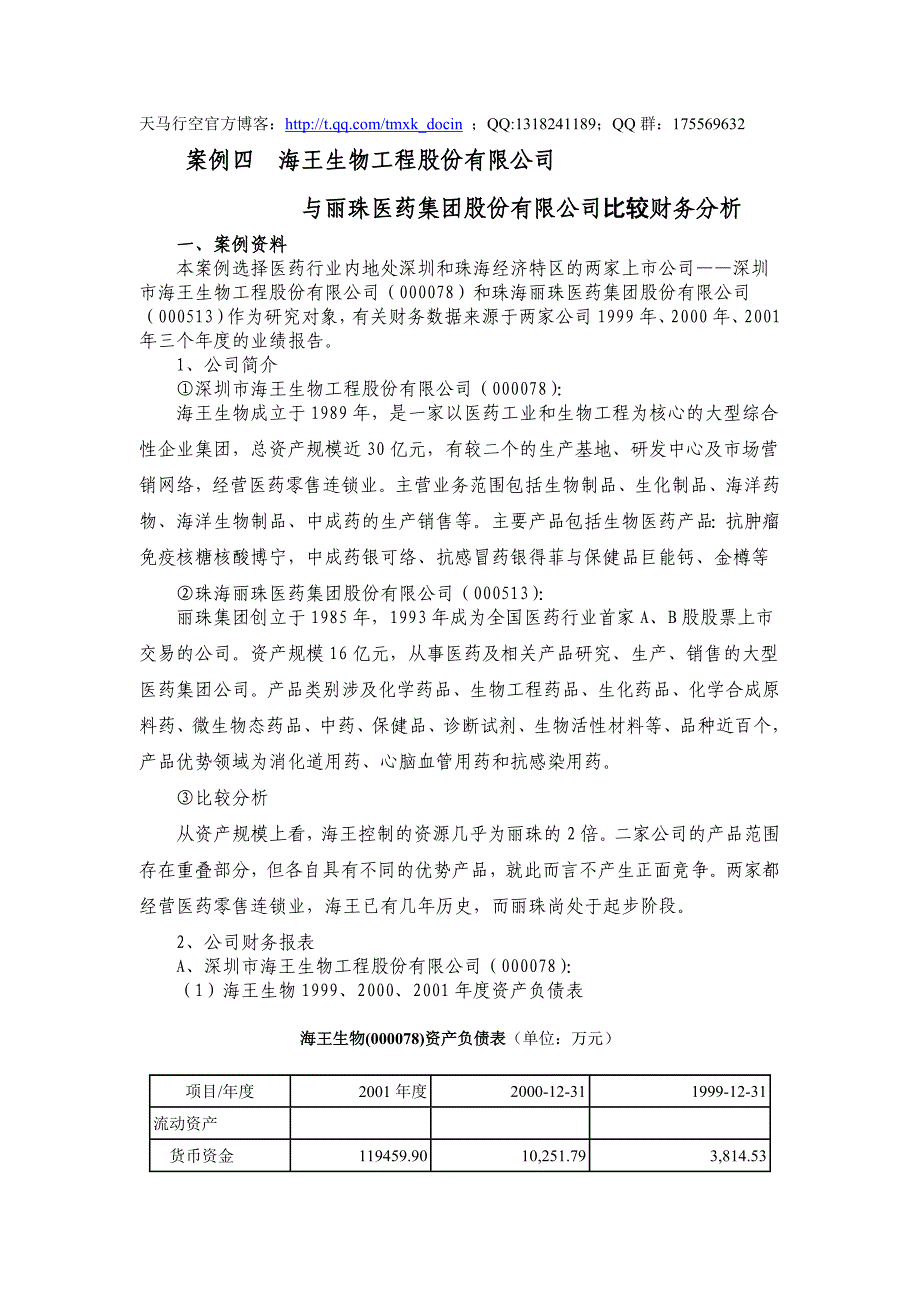 财务管理学讲义 案例_第1页